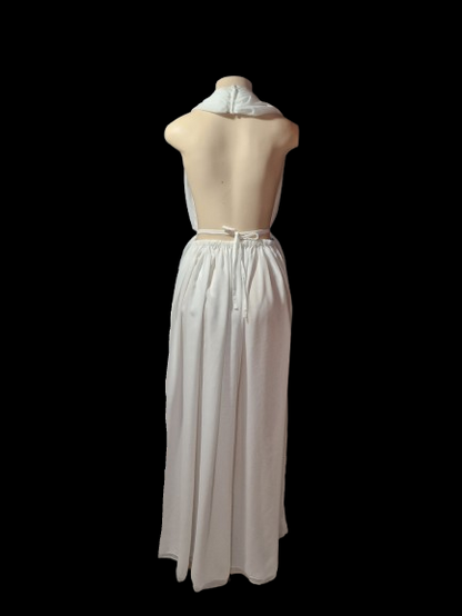 Ethereal Chiffon Two-Piece Goddess Dress