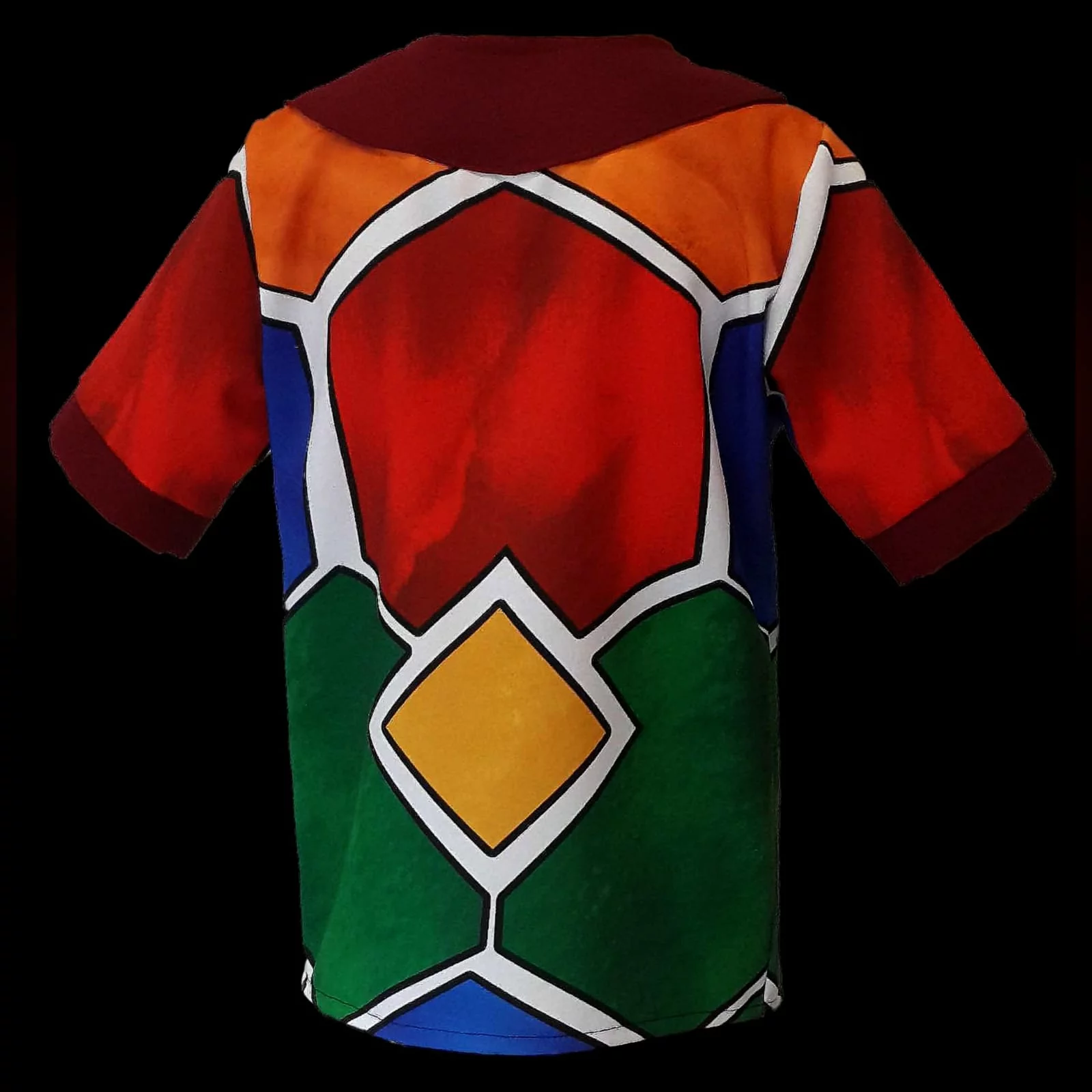 Camisas de correspondência pai e filho tradicional 6 camisas de tecido africano ndebele de pai e filho