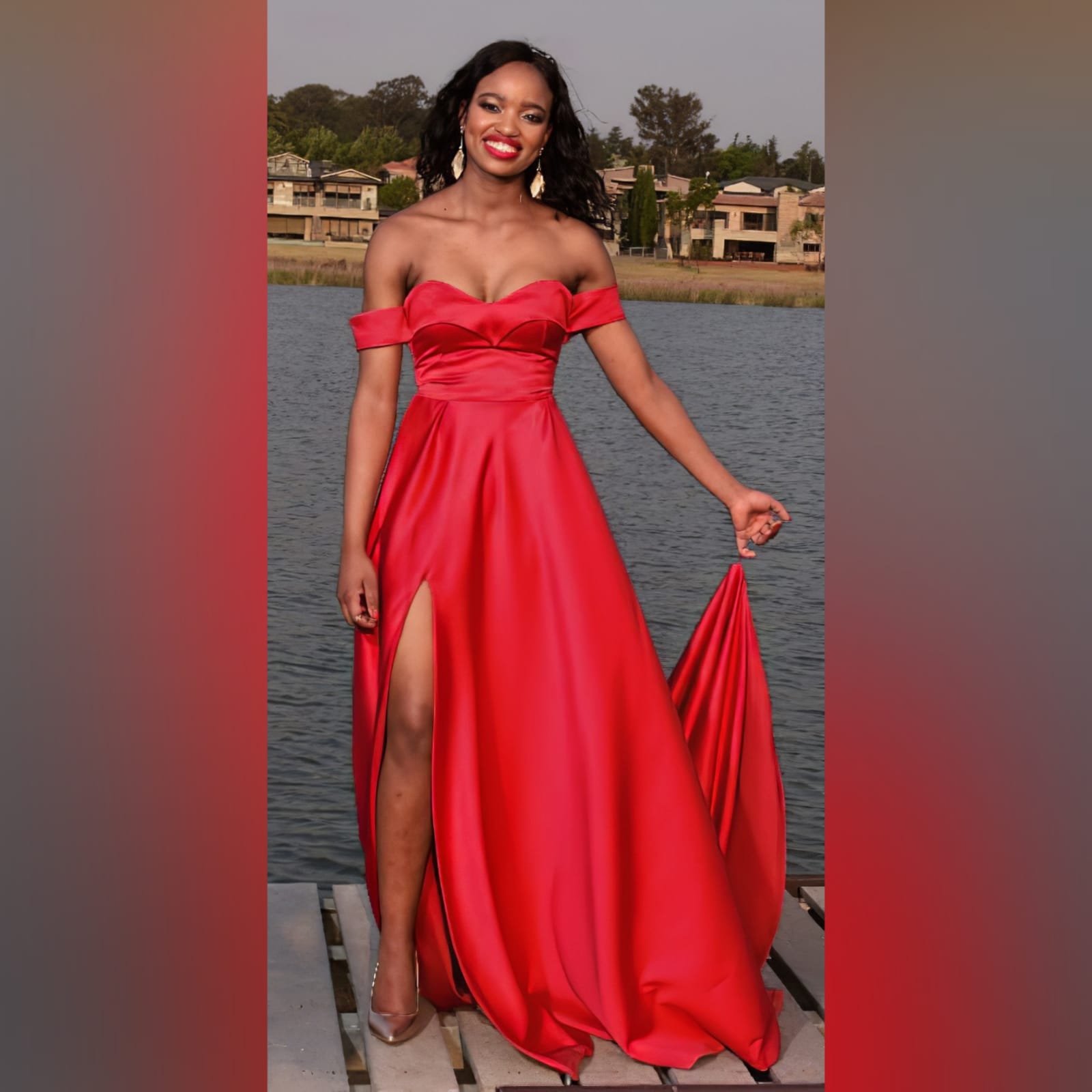 Red Matric Farewell Dresses