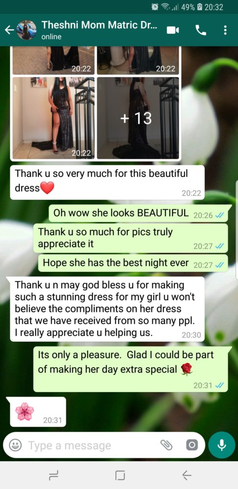 Thesni - prom dress review