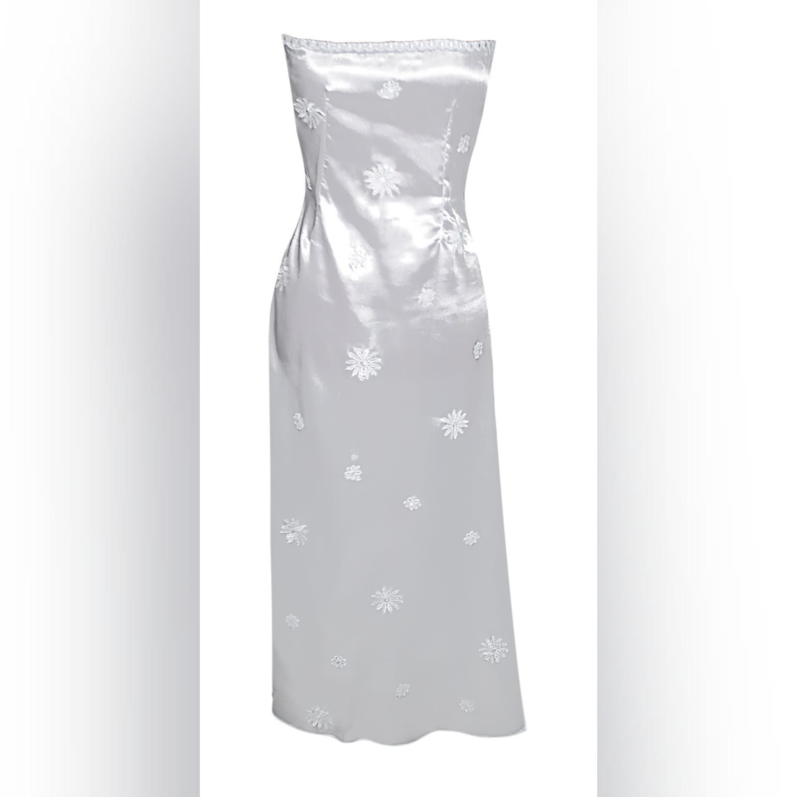 White Simple Confirmation Dress ...
