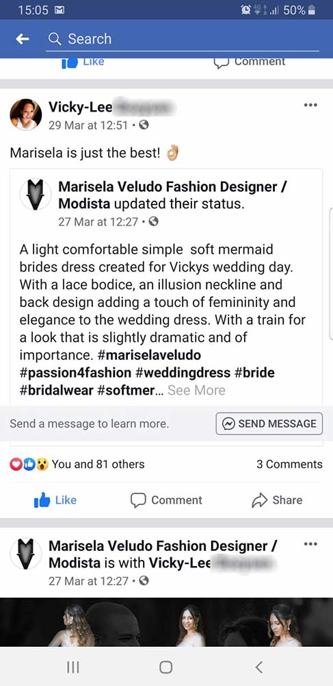 Viccky-lee wedding dress review 2018 2