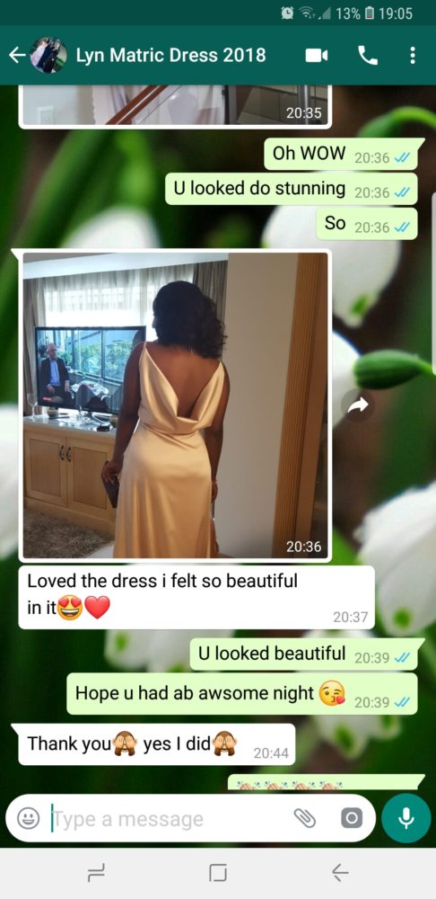 Lyn - 2018 - prom dress review