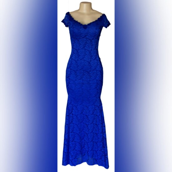 Royal Blue Fully Lace Matric Dance Dress - Marisela Veludo - Fashion ...