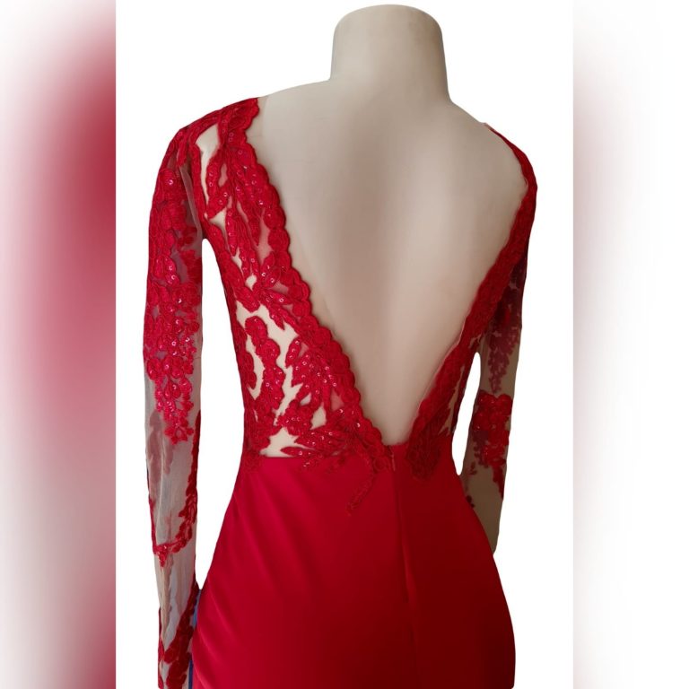 Gorgeous Red Mermaid Prom Dress - Marisela Veludo - Fashion Designer